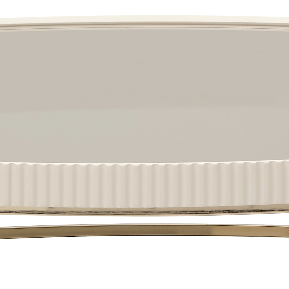 Lisbon Cocktail Table - Silken Matte Cream