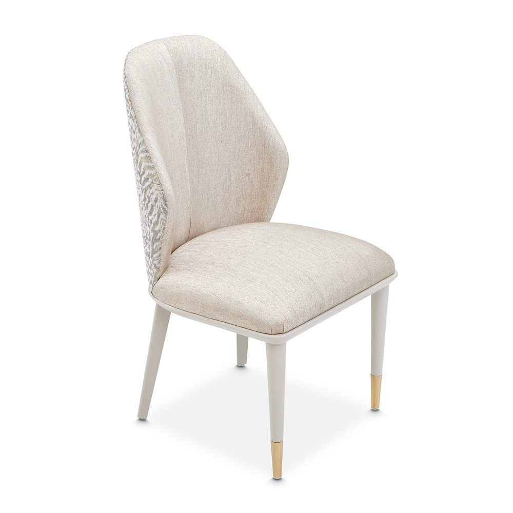 Lisbon Dining Side Chair - Silken Matte Cream Set of 2
