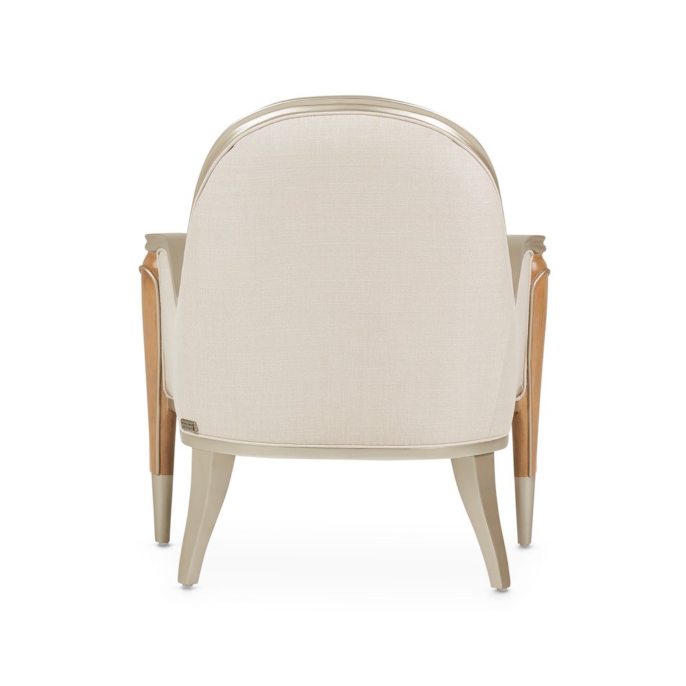 Villa Cherie Accent Chair - Pearl/Caramel