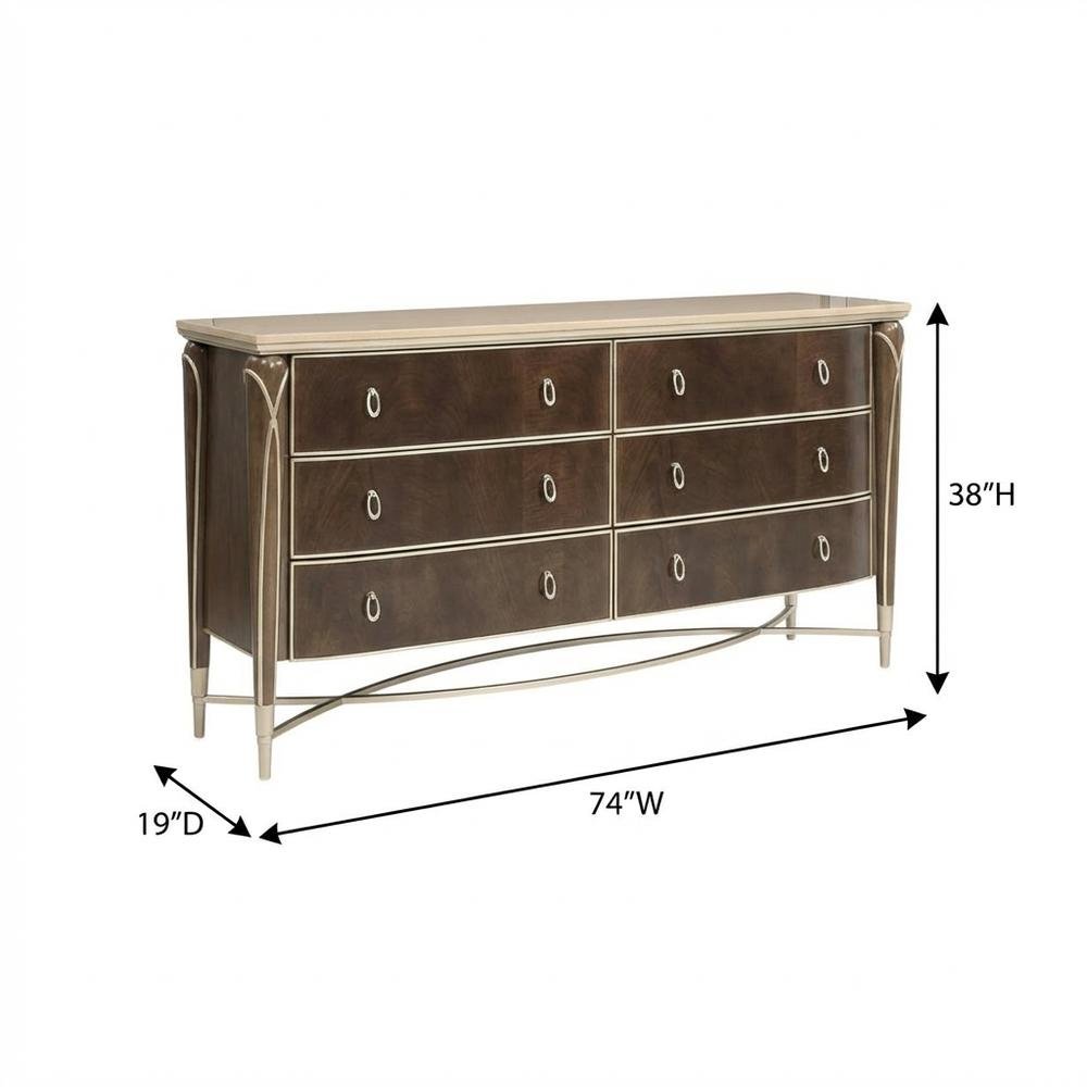 Villa Cherie Dresser - Hazelnut