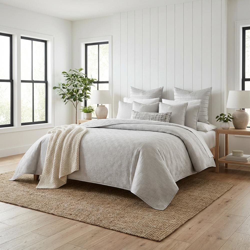 Casey 10-Piece King Comforter Set - Platinum