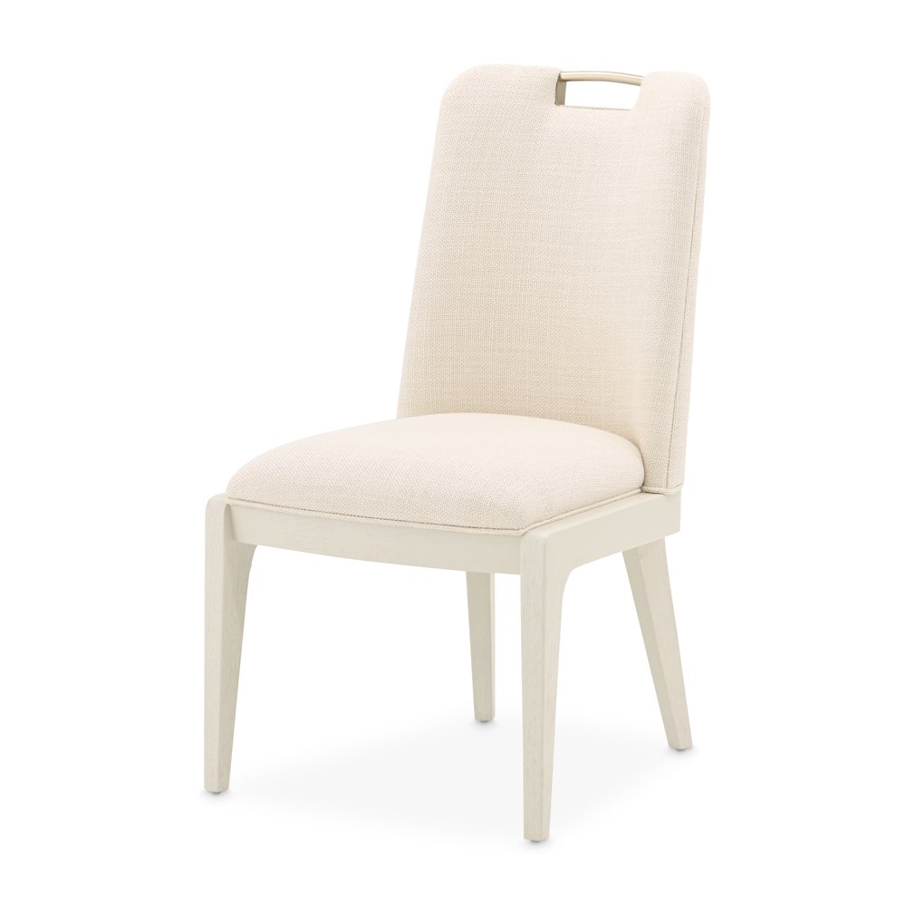 Portrait Dining Side Chair, Set of 2 - Alabaster White