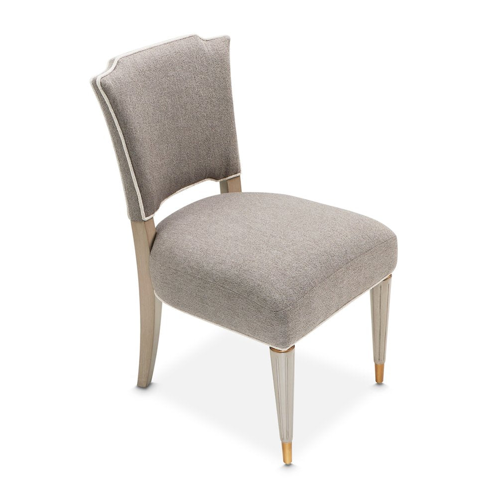 St. Charles Vanity Chair - Dove Gray
