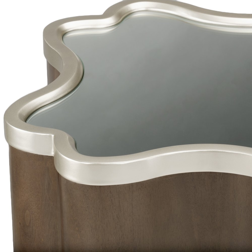 Villa Cherie Chairside Table - Hazelnut