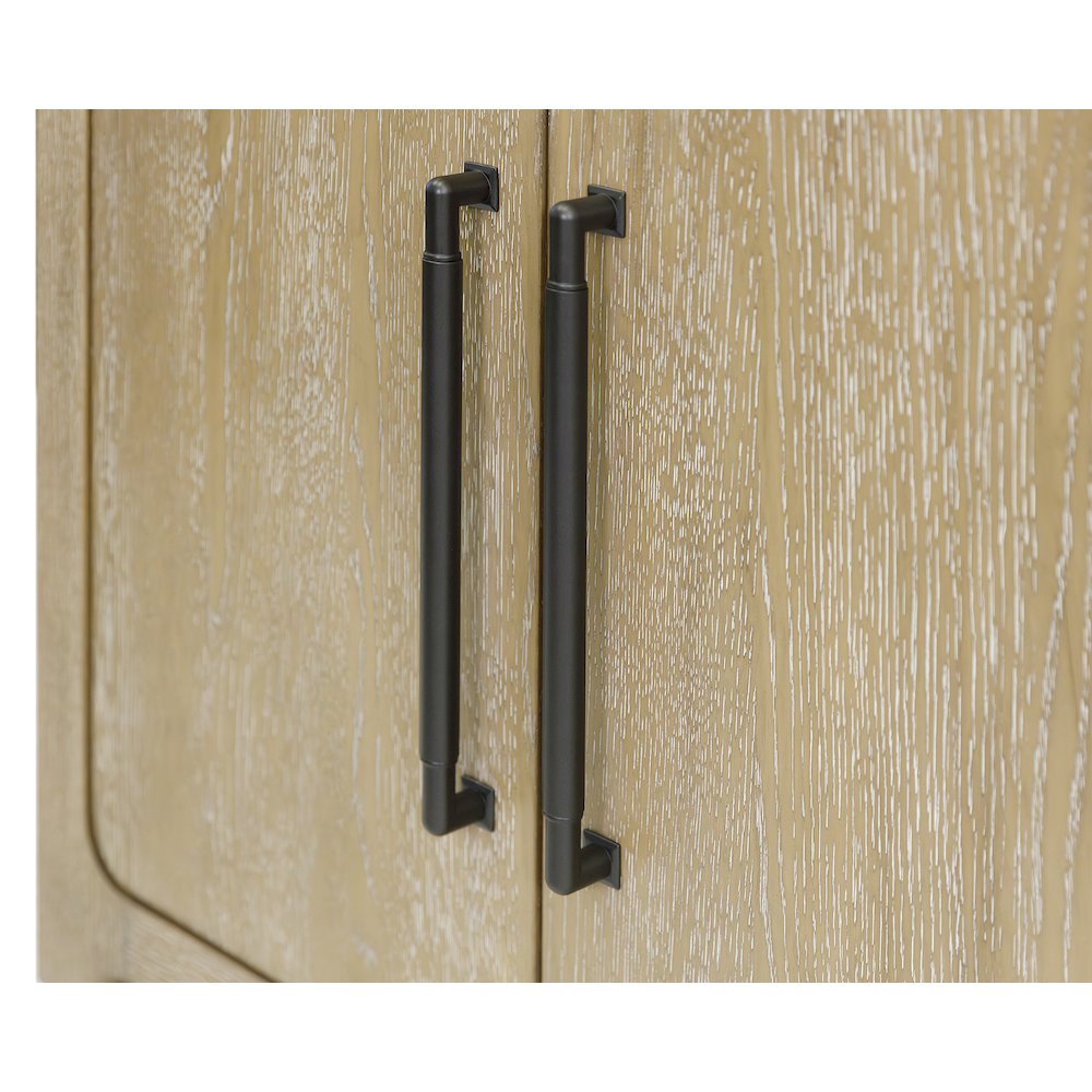 Canyon Drive Wood Bookcase with Doors, Fully Assembled