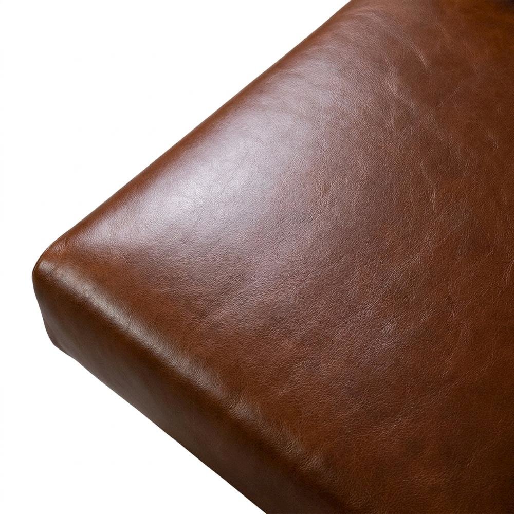 Solid Wood Mission Arm Chair and Ottoman Set, Michael's Cherry