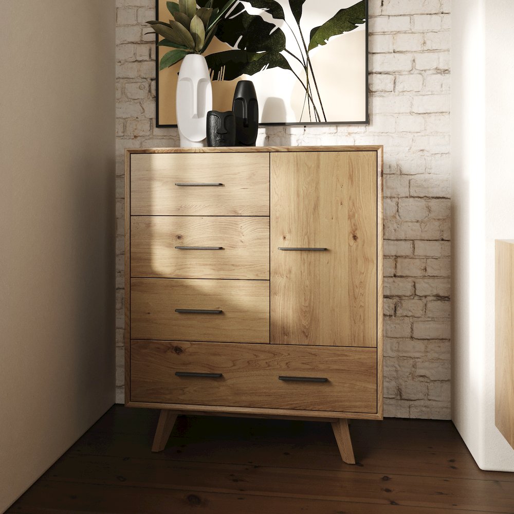Modrest Claire - - Contemporary Walnut Chest