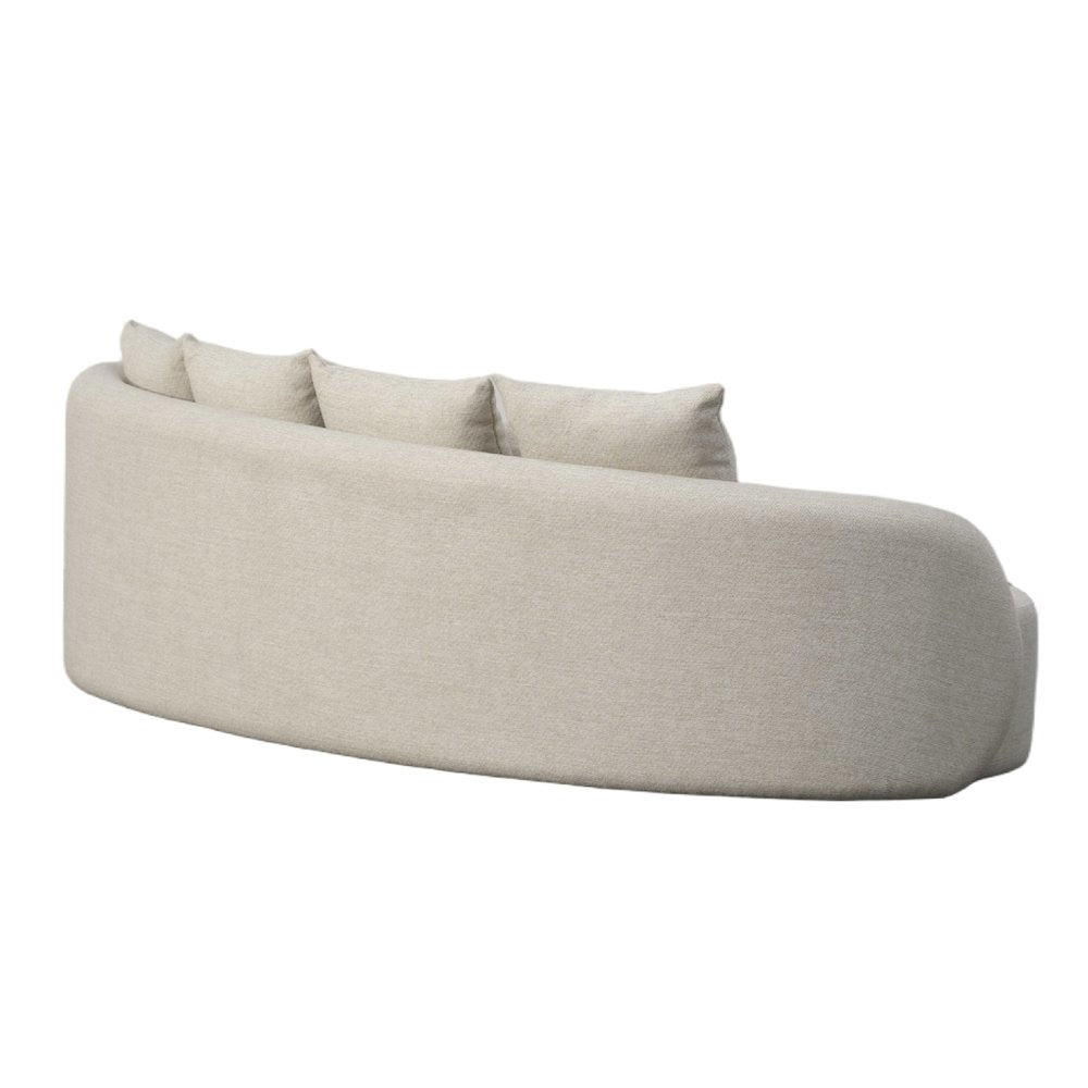 Renava Tabarca - Outdoor Beige Fabric 4 Seat Sofa