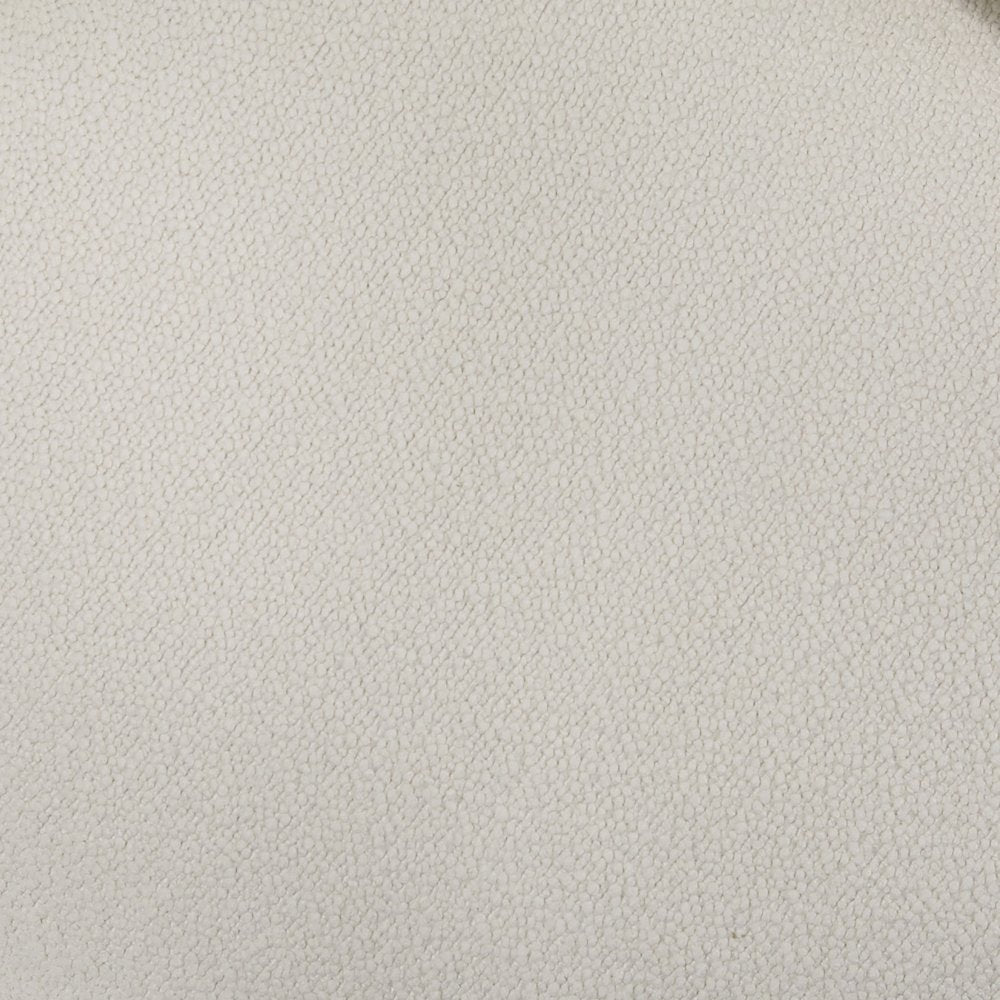 Divani Casa Duran - Contemporary White Fabric Loveseat Sofa