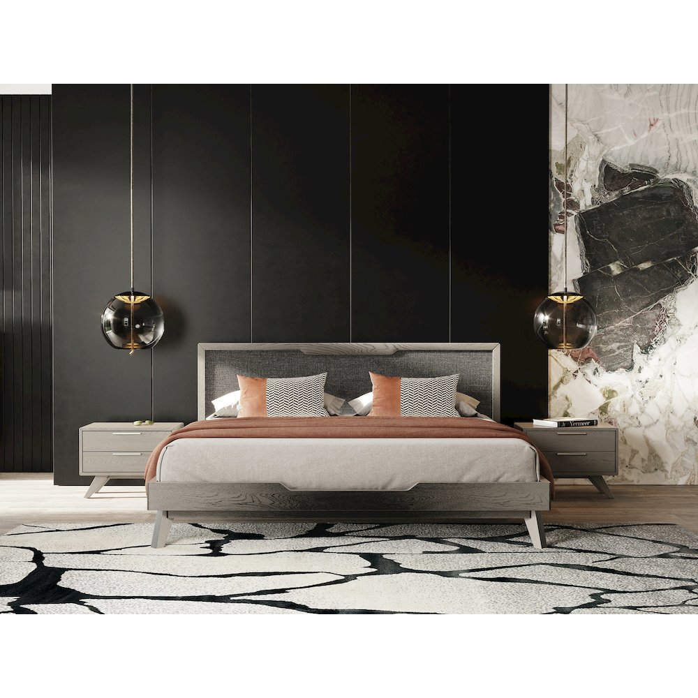 Nova Domus Soria Modern Grey Wash Nightstand