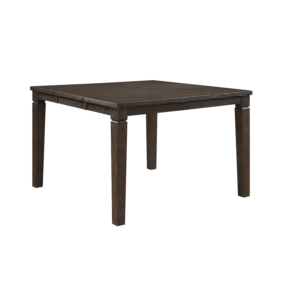 Victoria Asian Hardwood Dining Counter Height Table in Dark Espresso