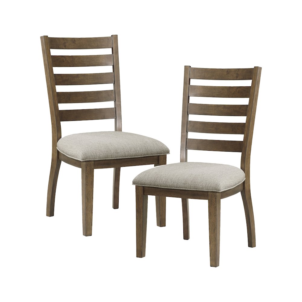 Tigard Textured Dining Room Side Chair, set of 2 in Beige