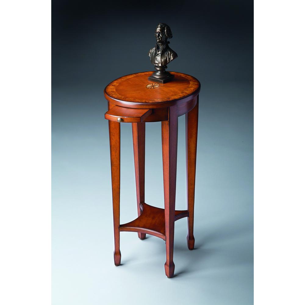 Arielle Side Table, Medium Brown