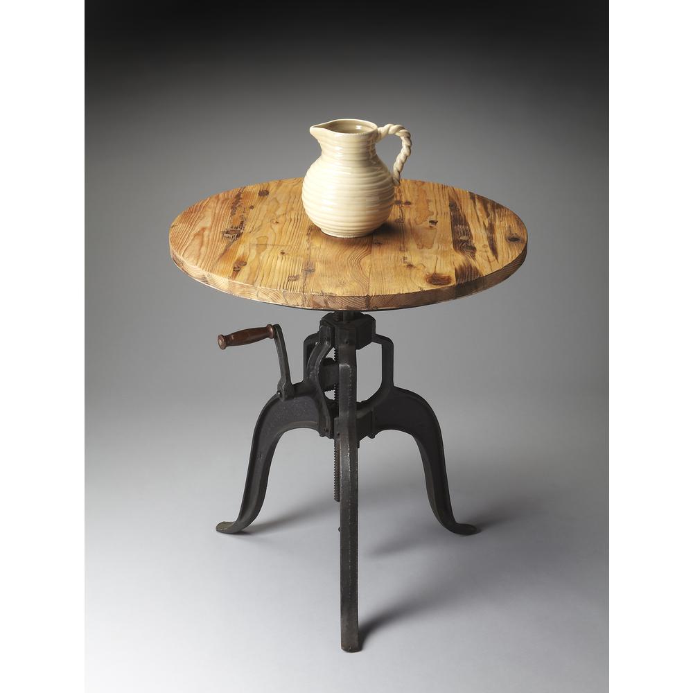Albert Metal & Wood 30"W Hall/Pub Table, Multi-Color