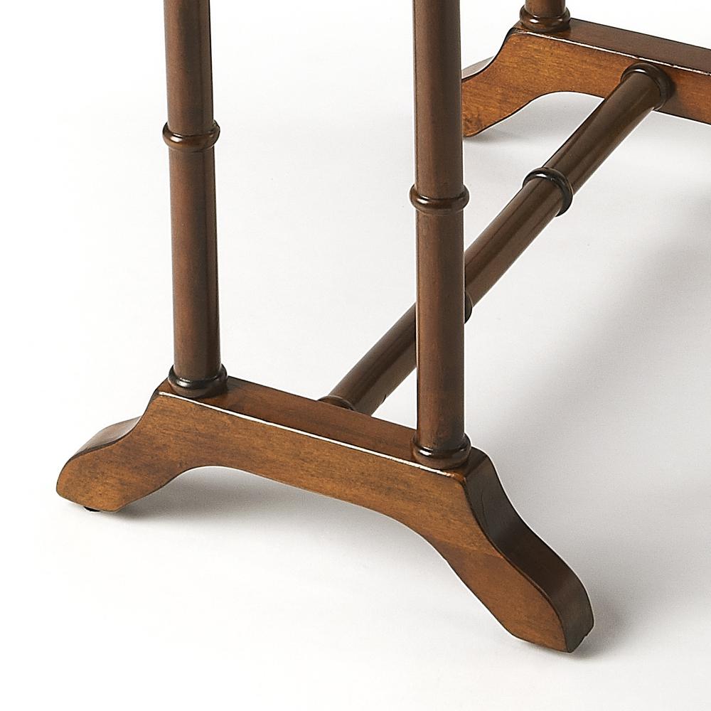 Darrow Drop-Leaf Side Table, Medium Brown