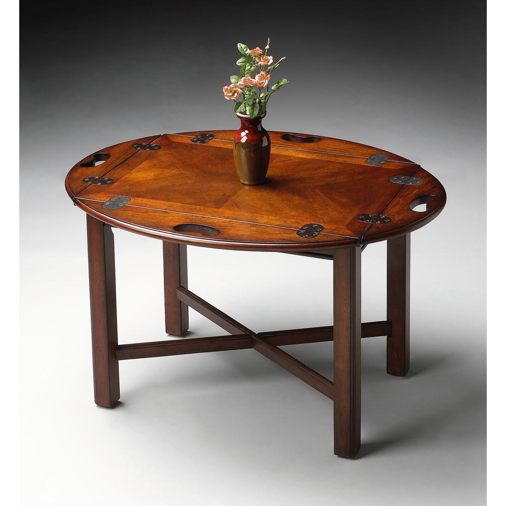 Carlisle Butler Coffee Table, Dark Brown
