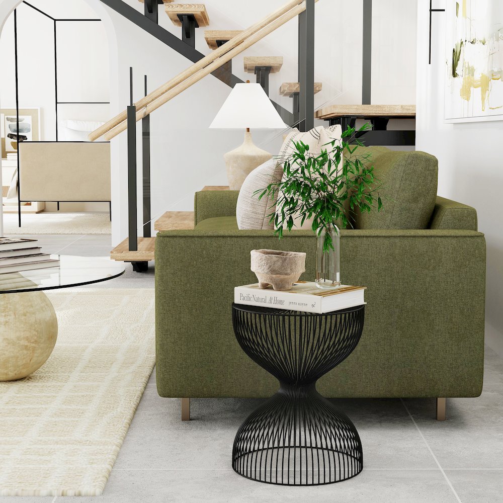 Nicholas Metal Side Table, Black