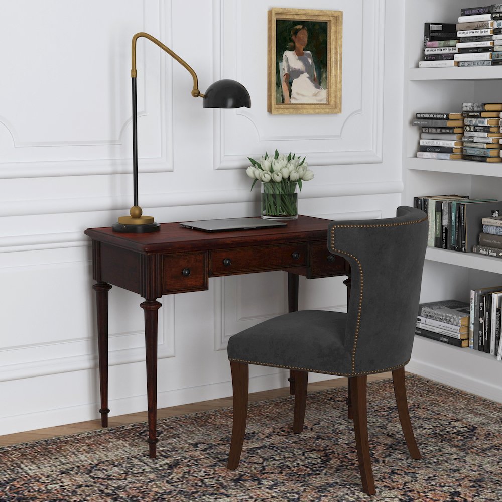 Edmund Writing Desk, Dark Brown