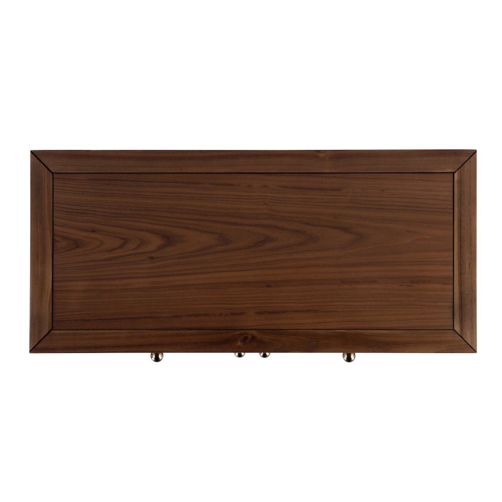 Nora 31 in. W Wood 1 Drawer 2 Door Accent Storage Cabinet, Medium Brown