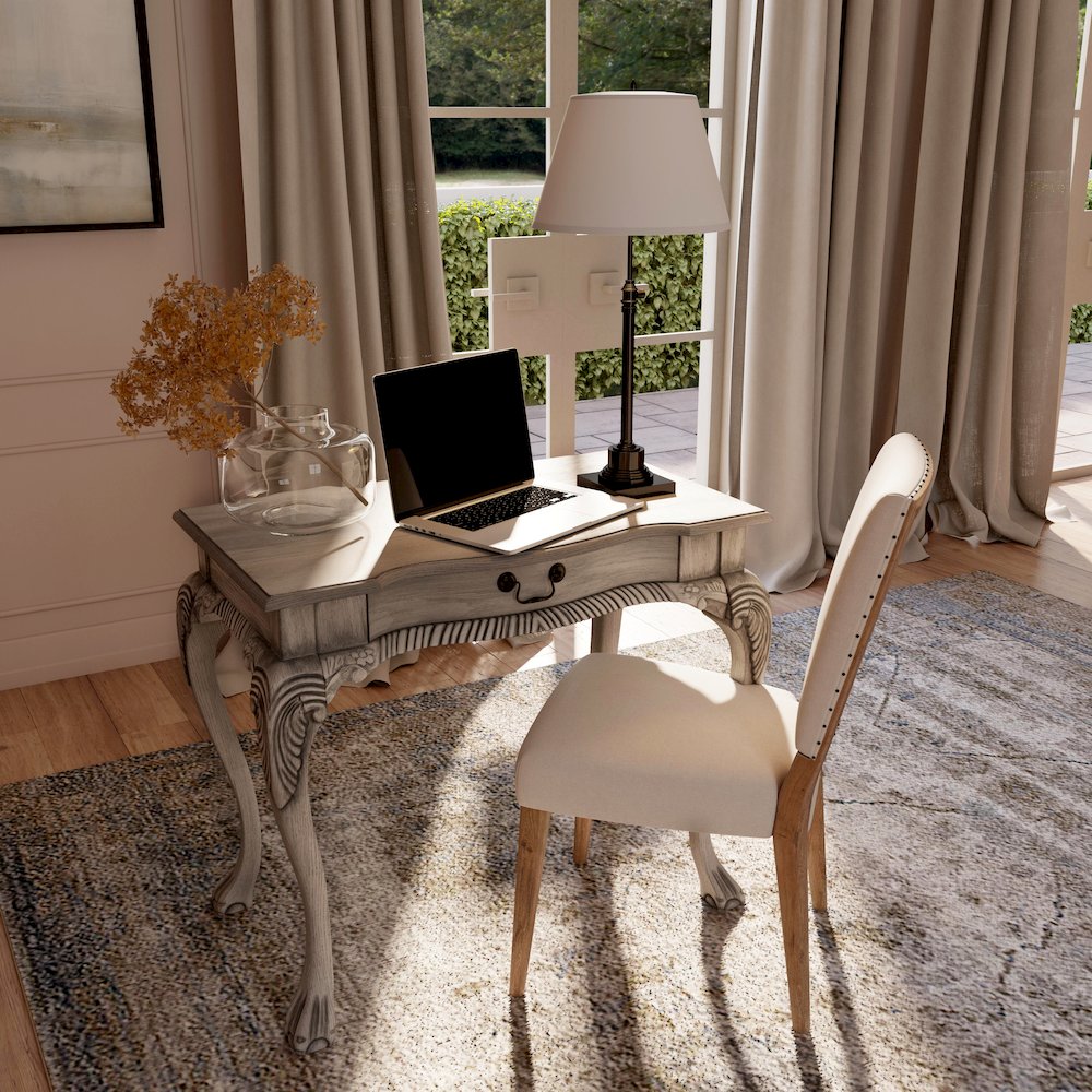 Dupree Writing Desk, Gray