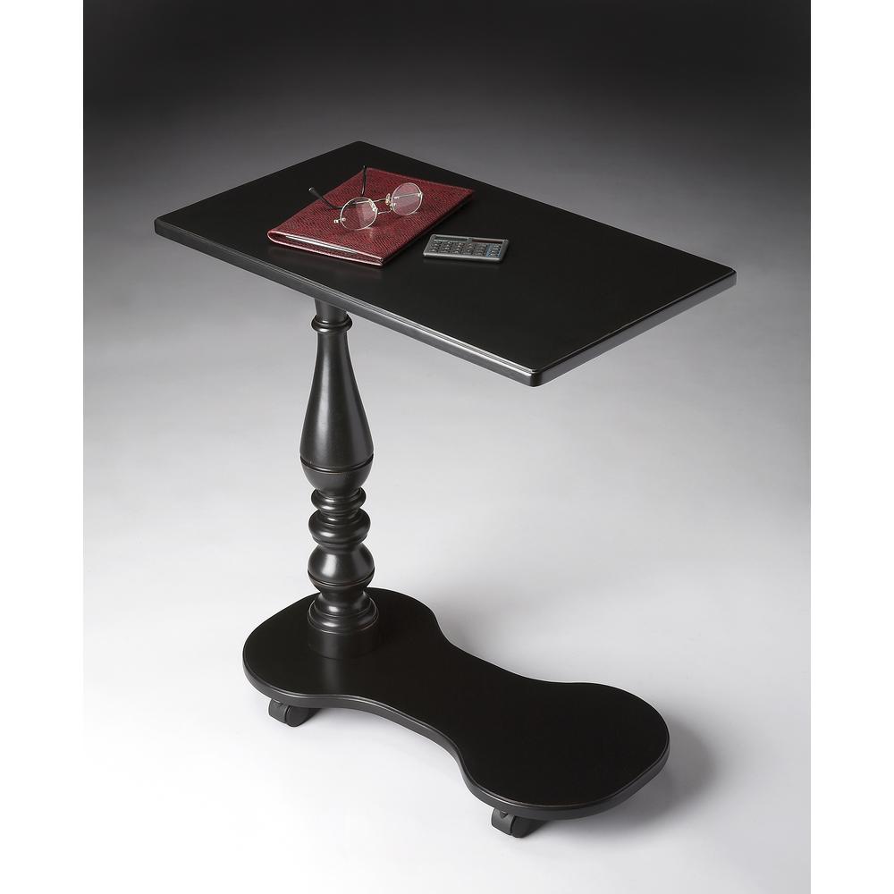 Mabry Mobile Tray Table, Black