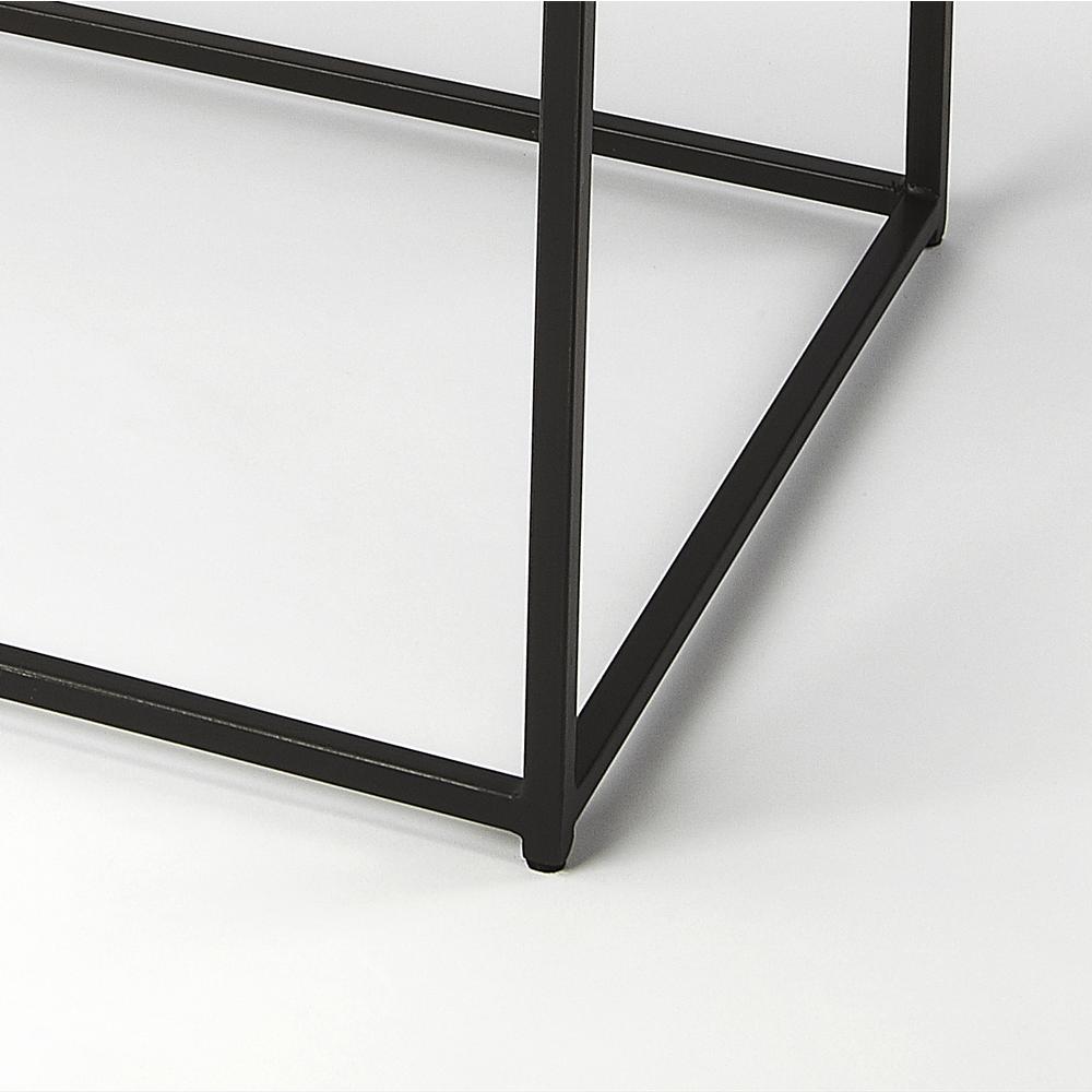Phinney Marble & Metal Coffee Table, Multi-Color