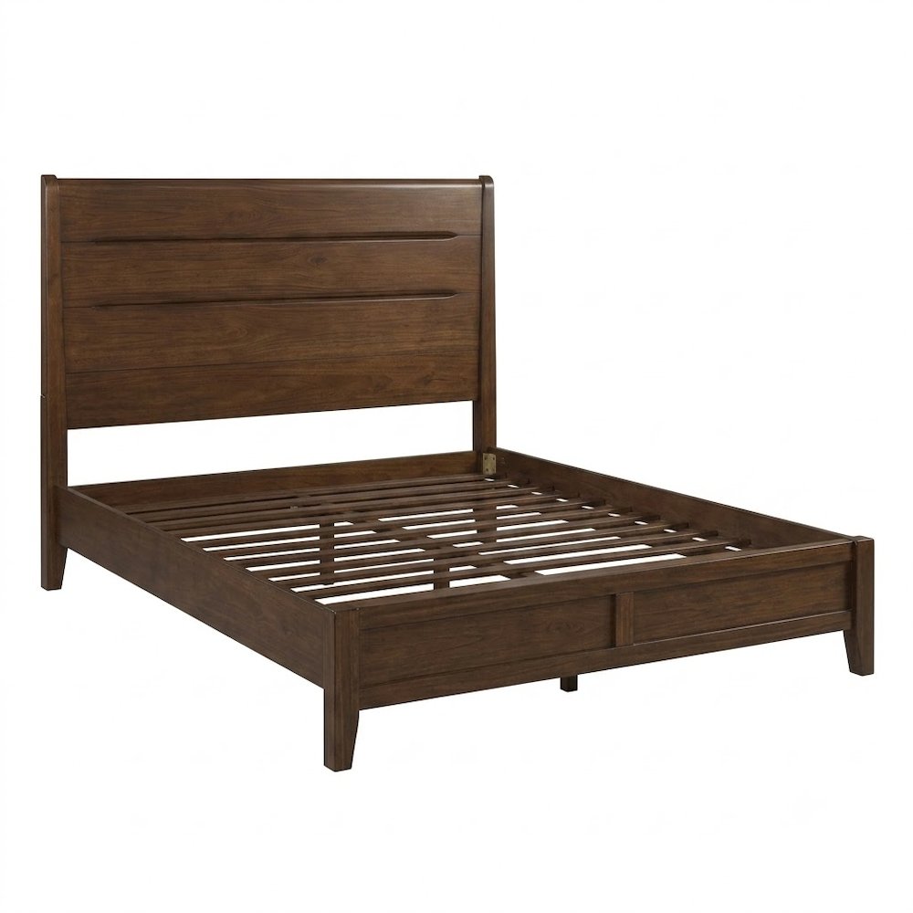 Dorval King Slotted Panel Bed