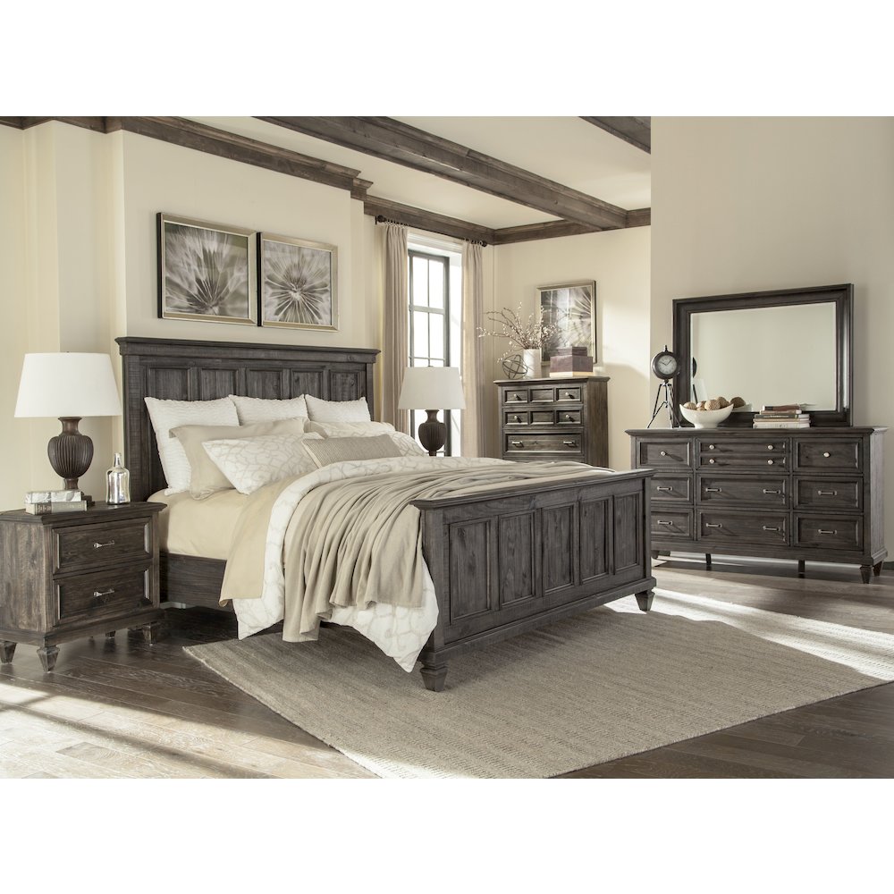 Calistoga Weathered Charcoal Drawer Chest