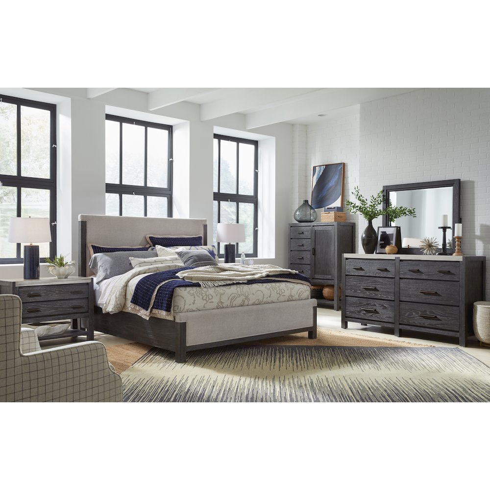 Plum Creek Ravenwood Black Door Chest