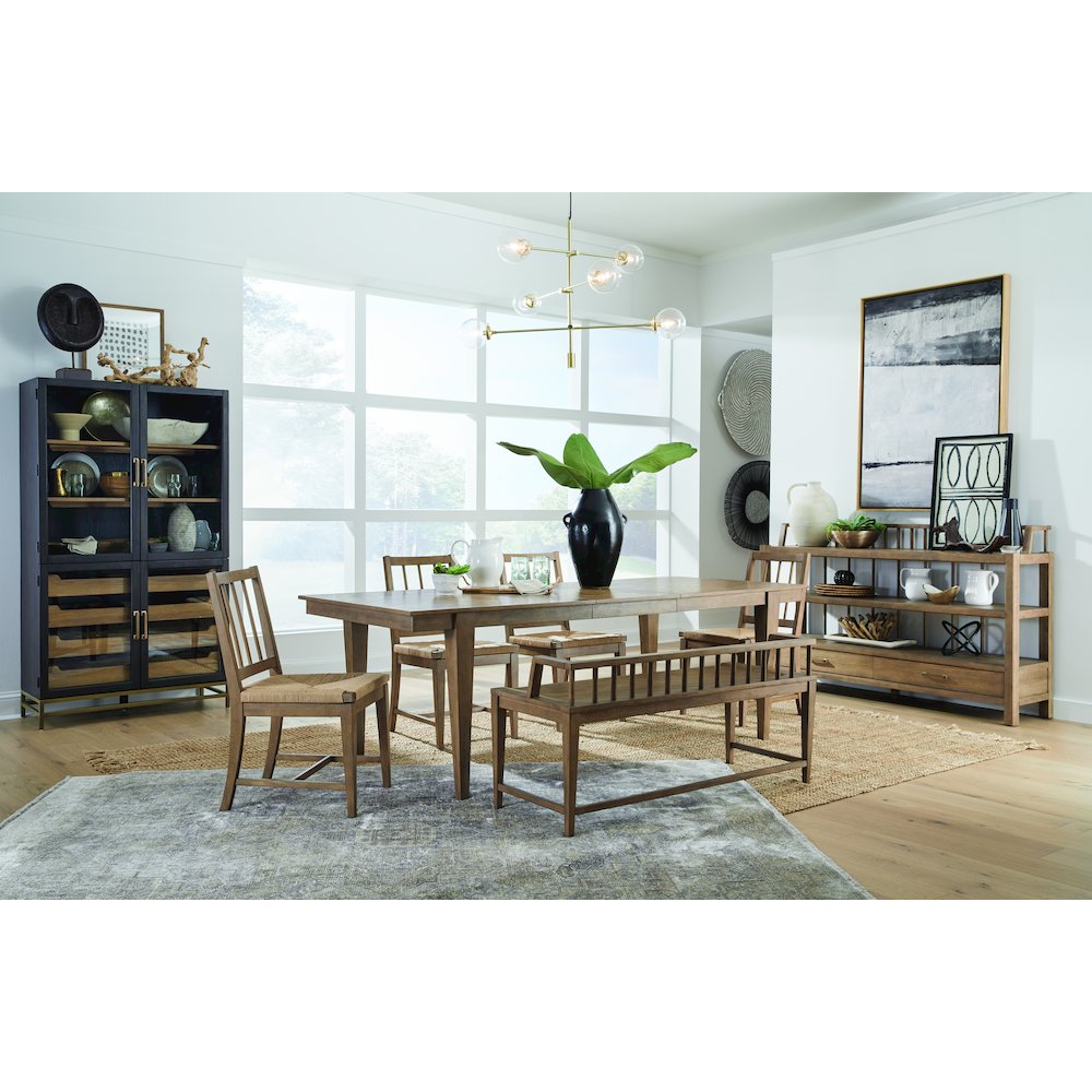 Lindon Belgian Wheat Low Back Arm Bench