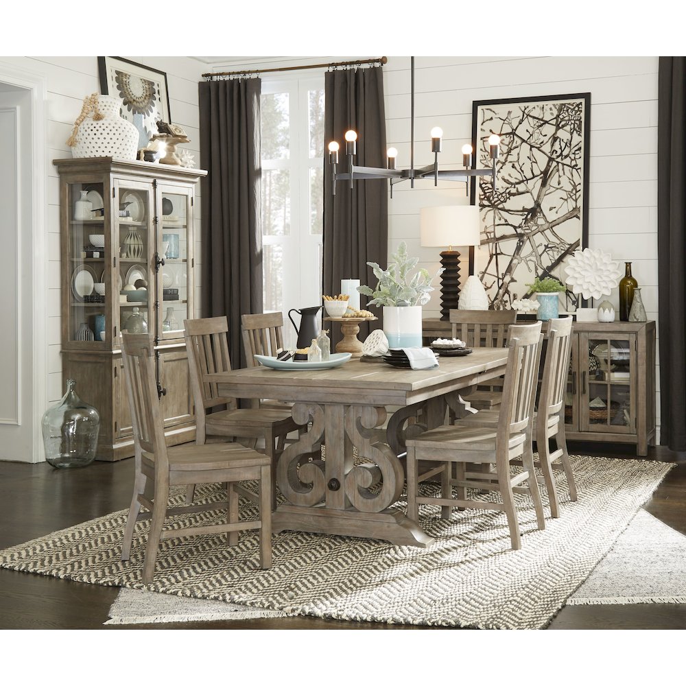 Tinley Park Dove Tail Grey Side Chair Two Pack