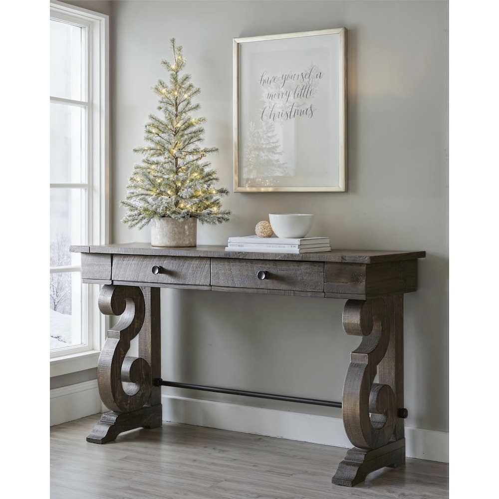 Bellamy Peppercorn Rectangular Sofa Table
