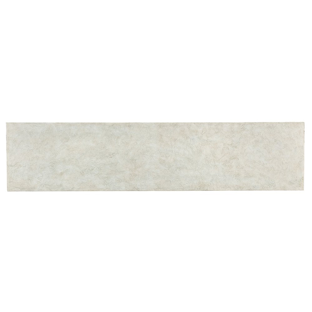Hooker Furniture Melange Snaked Console Table in Cream Textured