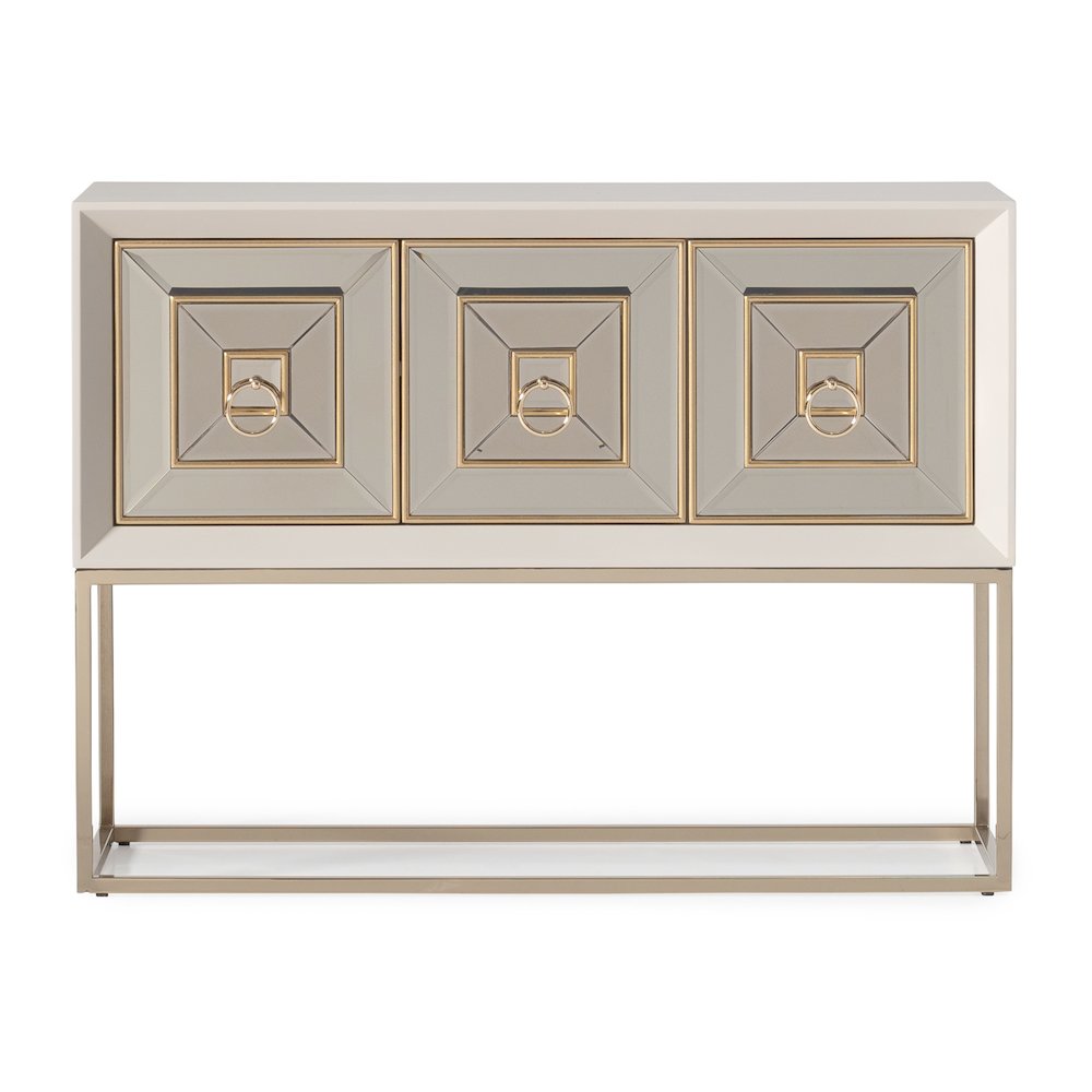 Madison Small Console - Glistening Gold