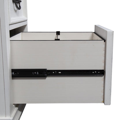L Shaped Desk Set In White With Charcoal Top For Modern Office Spaces