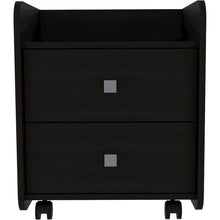 Aura Nightstand Black MDF