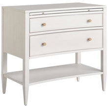 Chelsea Nightstand In Alabaster Color