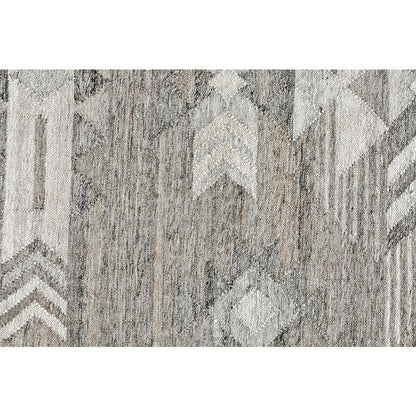 Alpena 8x10 Indoor Outdoor Handwoven Gray Multi Area Rug by Kosas Home