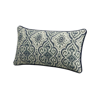 Blue My Mind Marquez 13" x 24" Oblong Pillow, Set of 2 - Navy