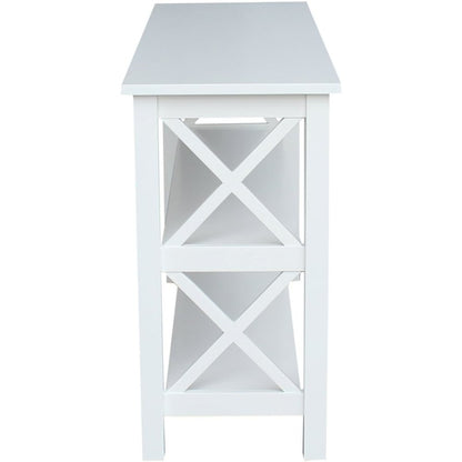Hampton Console  Table, White