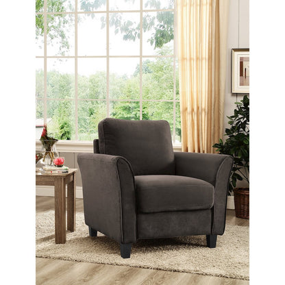 Westin Chair Curved Arm Coffee