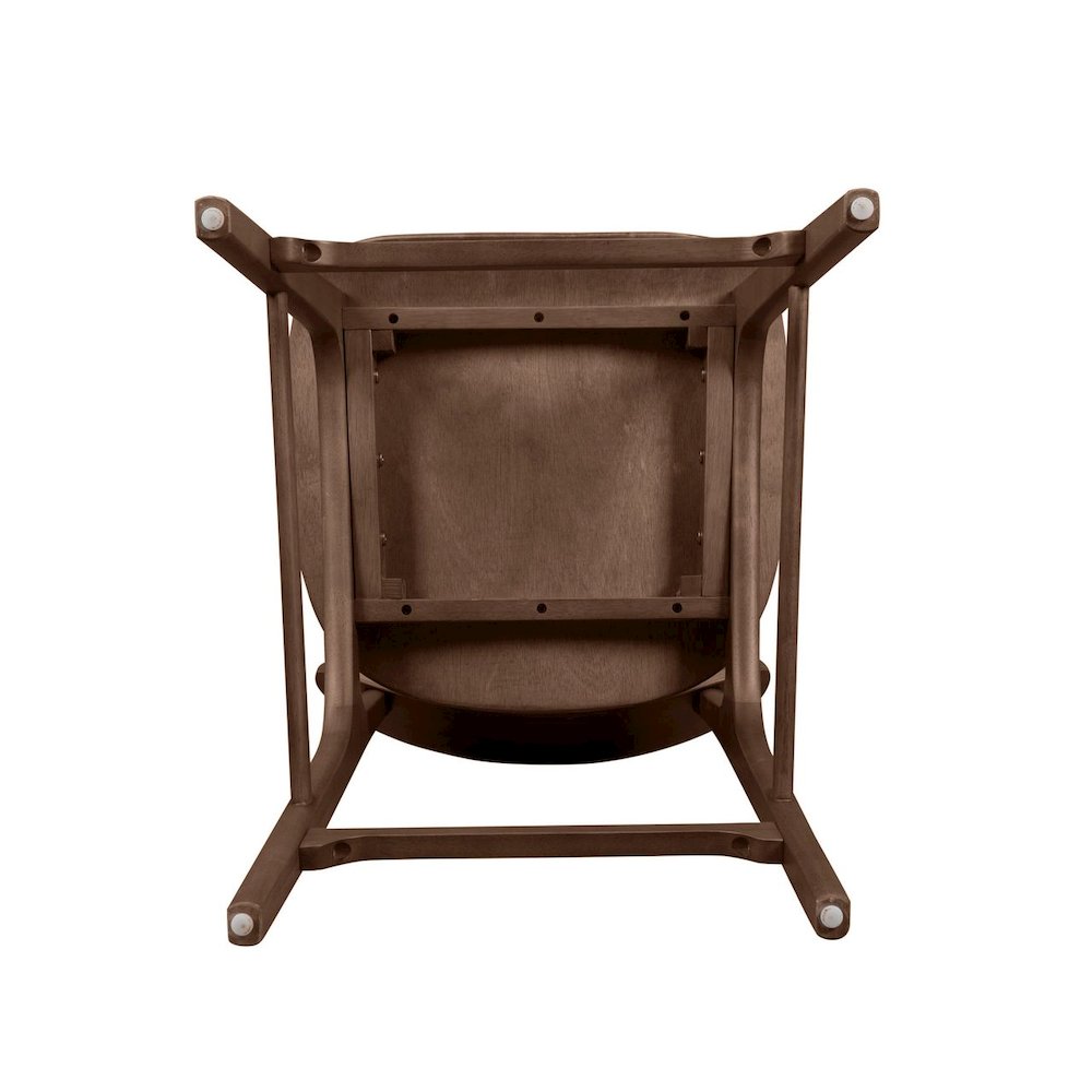 Solvang Wood Counter Stool - Carbonite Finish