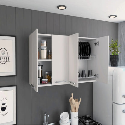 120 Wall Cabinet White MDF