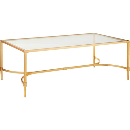 Safavieh Home Collection Antwan Gold Coffee Table