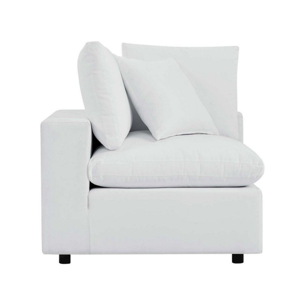 Outdoor Patio Corner Chair With Cushioned Seating And Sturdy Frame
