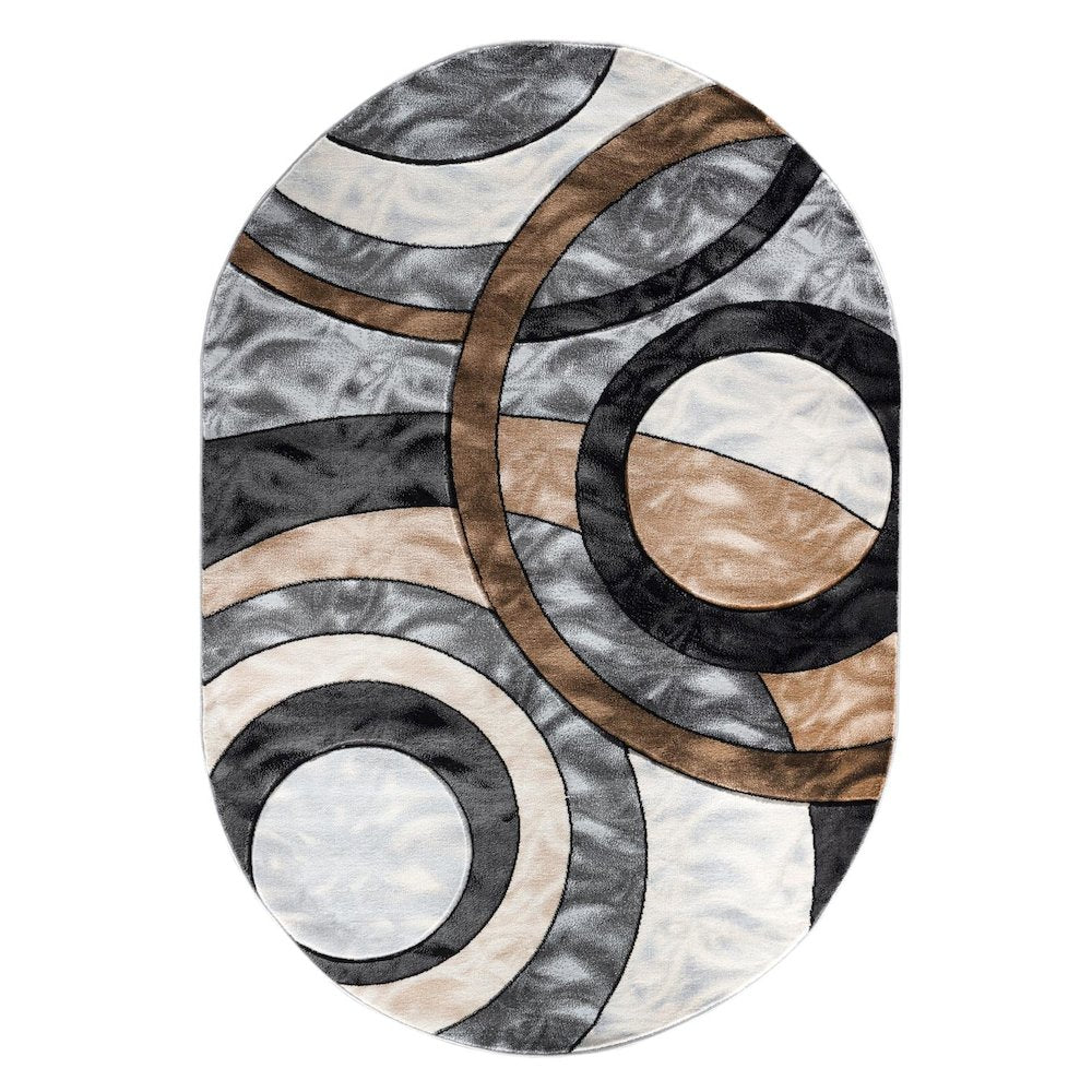ORELSI COLLECTION OR158   5'2" X 7'5" OVAL