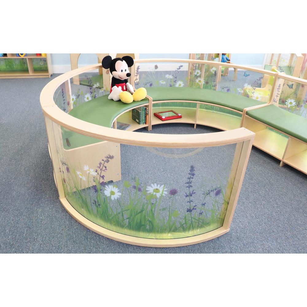 Nature View Curved Divider Panel 24H
