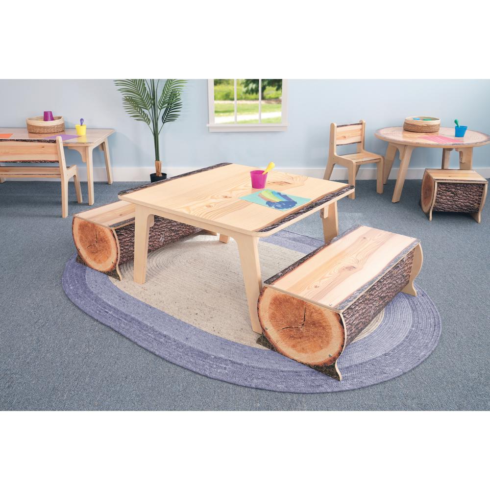 Nature View Live Edge Log Bench 12H