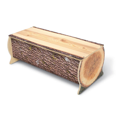 Nature View Live Edge Log Bench 12H