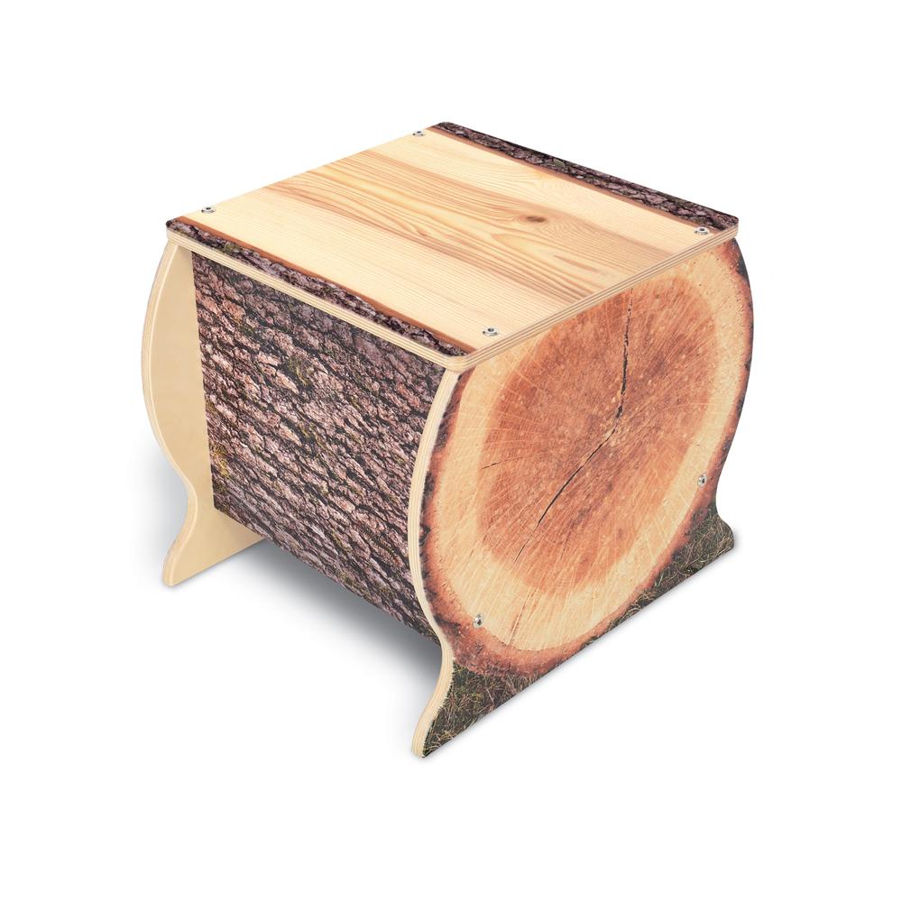 Nature View Live Edge Sm. Log Bench 14H